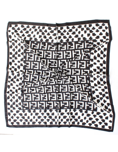 Pañuelo XXL Cubic Black and White | Venta mayorista – Infinita