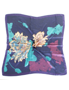 Pañuelo XXL Flower Forests Violet | Venta mayorista – Infinita