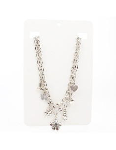Collar Mulcharms Silver Cute | Venta mayorista – Infinita