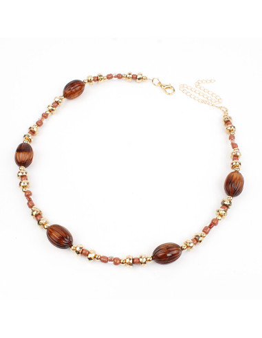 Collar Cacao Caramel | Venta mayorista – Infinita