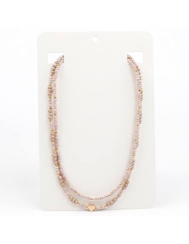 Collar Tiny Heart Duo | Venta mayorista – Infinita