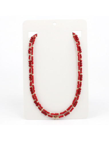 Collar Tiny Heart Duo | Venta mayorista – Infinita