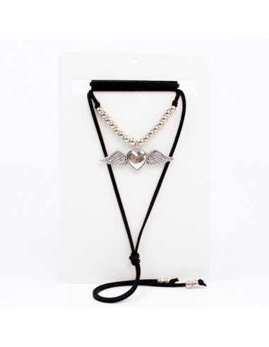 Collar Wings Heart | Venta mayorista – Infinita