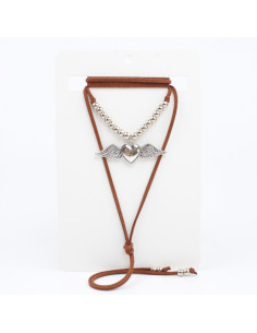 Collar Wings Heart | Venta mayorista – Infinita