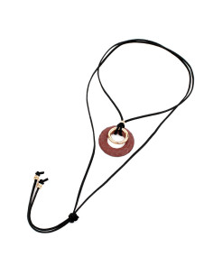 Collar de Gamuza Textured Wheel