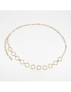 Cinturón de Cadena Gold Circle