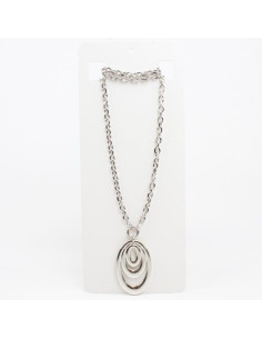 Collar Corbatero de Cadena New Ovals