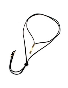 Collar de Gamuza Gold Wave