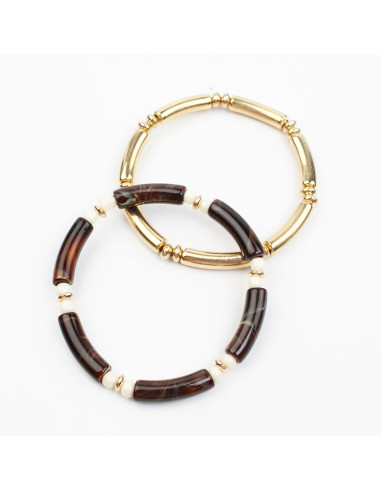 Set de Pulseras Marbled Palette