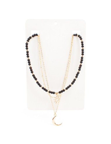 Collar Combinado Moon & Sun