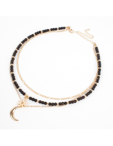 Collar Combinado Moon & Sun