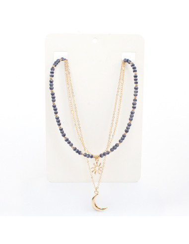 Collar Combinado Moon & Sun