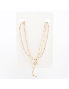 Collar Combinado Moon & Sun