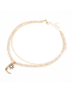 Collar Combinado Moon & Sun