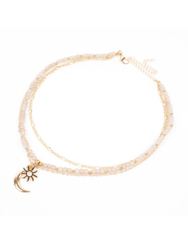 Collar Combinado Moon & Sun