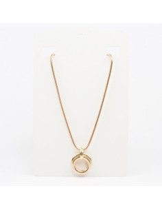 Collar de Cadenas New Gold Circles