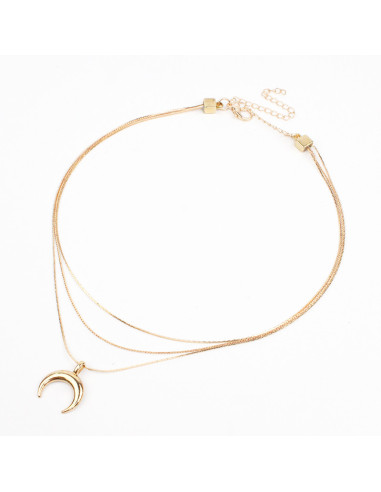 Collar de Cadenas Inverted Moon