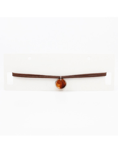 Choker de Gamuzas Caramel Coin