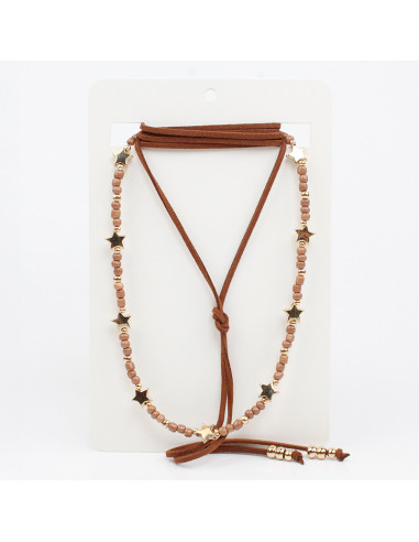 Set de Collares Colored Stars Suede
