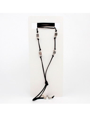 Collar Corbatero de Gamuza