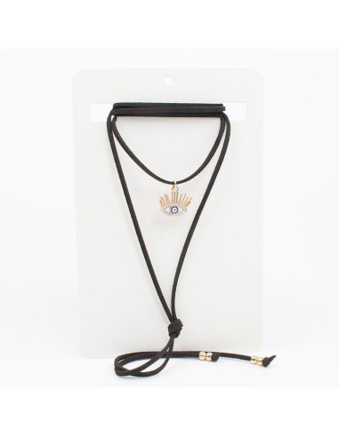 Collar de Gamuza Shiny Eye