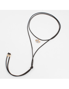 Collar de Gamuza Shiny Eye