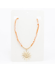 Collar Flexible Gold Sun