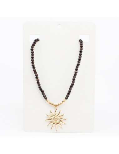 Collar Flexible Gold Sun