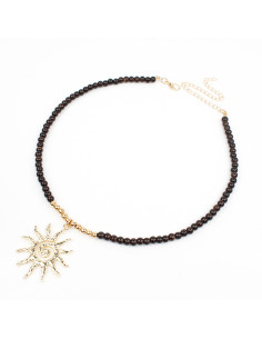 Collar Flexible Gold Sun
