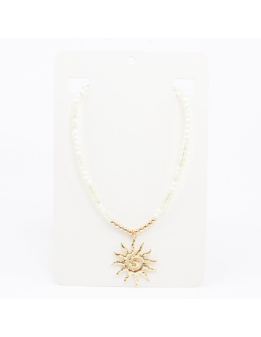 Collar Flexible Gold Sun
