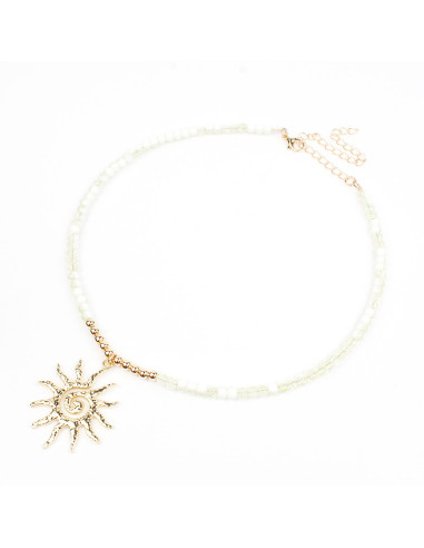 Collar Flexible Gold Sun