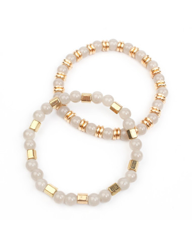 Set de Pulseras Marbled Colors