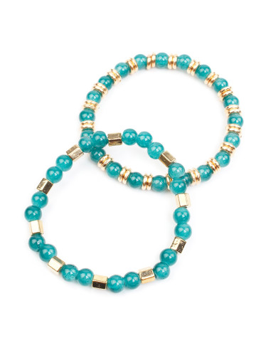 Set de Pulseras Marbled Colors