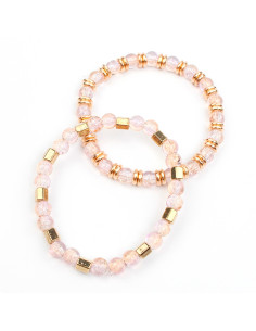 Set de Pulseras Marbled Colors