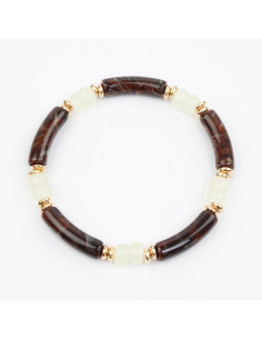 Pulsera Elástica Marbled Cristal