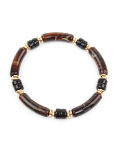 Pulsera Elástica Marbled Cristal