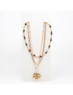 Collar Combinado Gold Flower