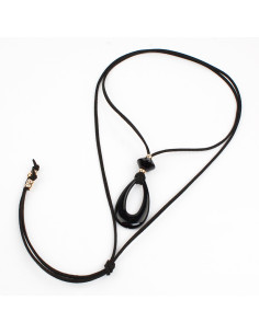 Collar de Gamuza Acrylic