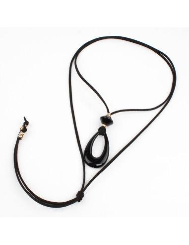 Collar de Gamuza Acrylic