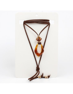 Collar de Gamuza Acrylic