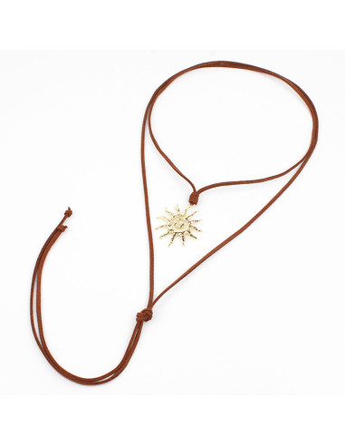 Collar de Gamuza Golden Sun