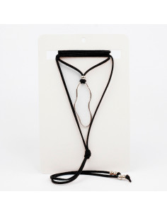 Collar de Gamuza Silver Fine Organic