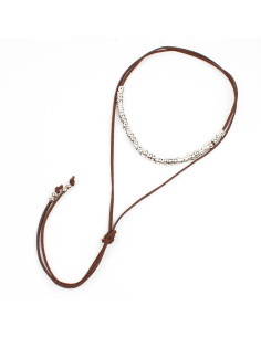 Collar de Gamuza Threaded