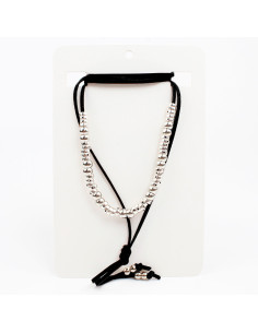 Collar de Gamuza Threaded