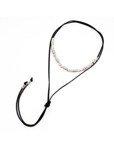 Collar de Gamuza Threaded