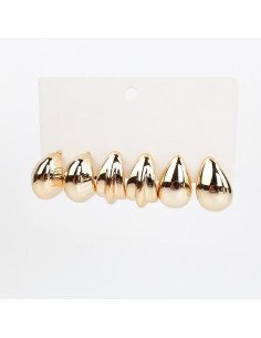 Set x3 Aros New Golden Set