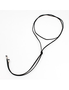 Collar Corbatero de Gamuza