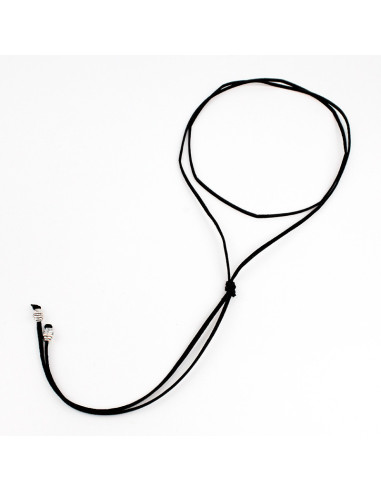 Collar Corbatero de Gamuza