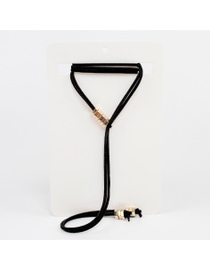 Collar Corbatero de Gamuza Hexa Tie