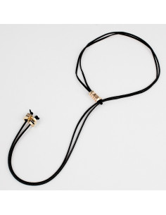 Collar Corbatero de Gamuza Hexa Tie